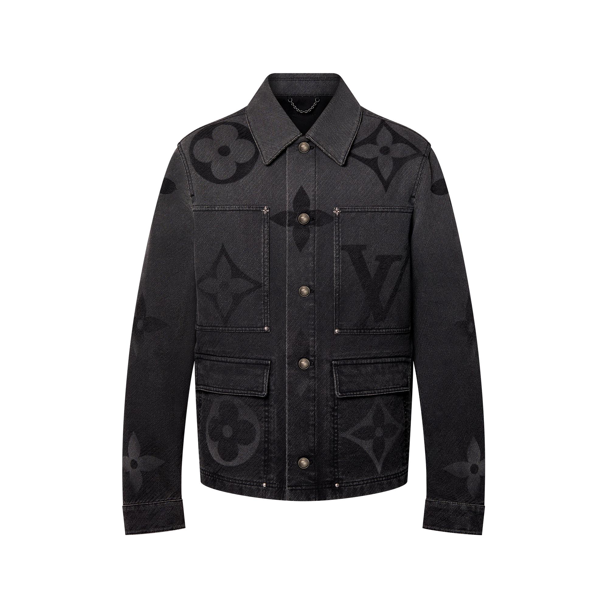 Monogram Denim Blouson - Men - Ready-to-Wear | LOUIS VUITTON ®